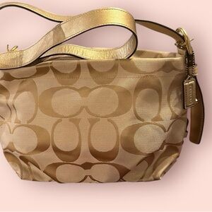 Coach Gold Designer Women's Bag